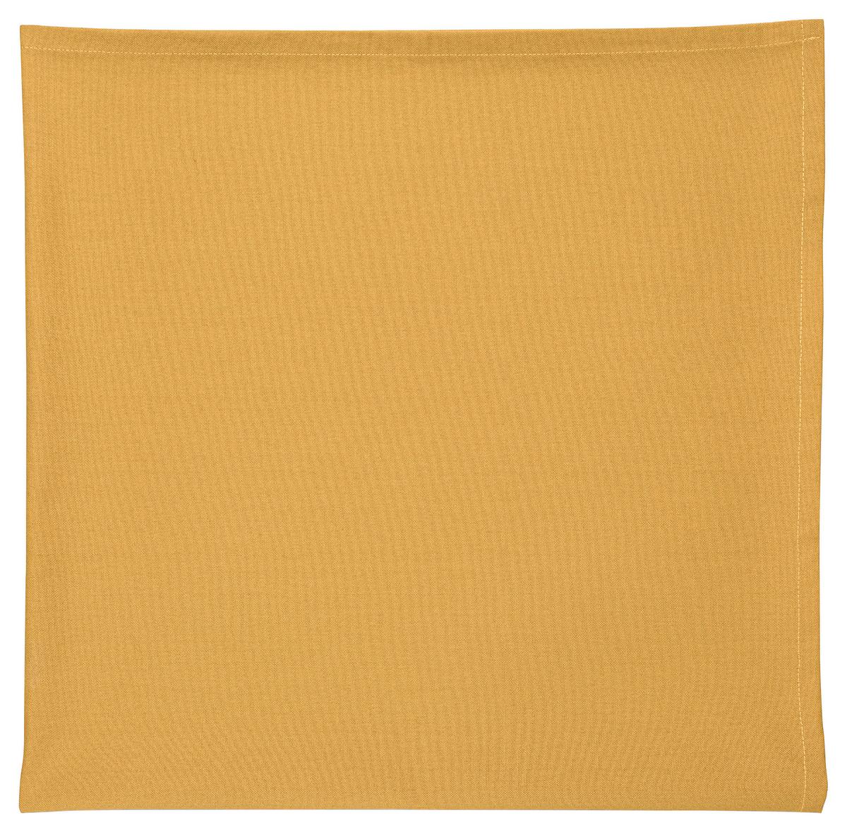 Tischdecke Alessa Senffarbe 80x80 Cm - Gelb, MODERN, Textil (80/80cm) - Luca Bessoni