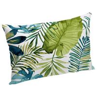 Párna Jungle Kb. 50/70cm - fehér/zöld (50/70cm)