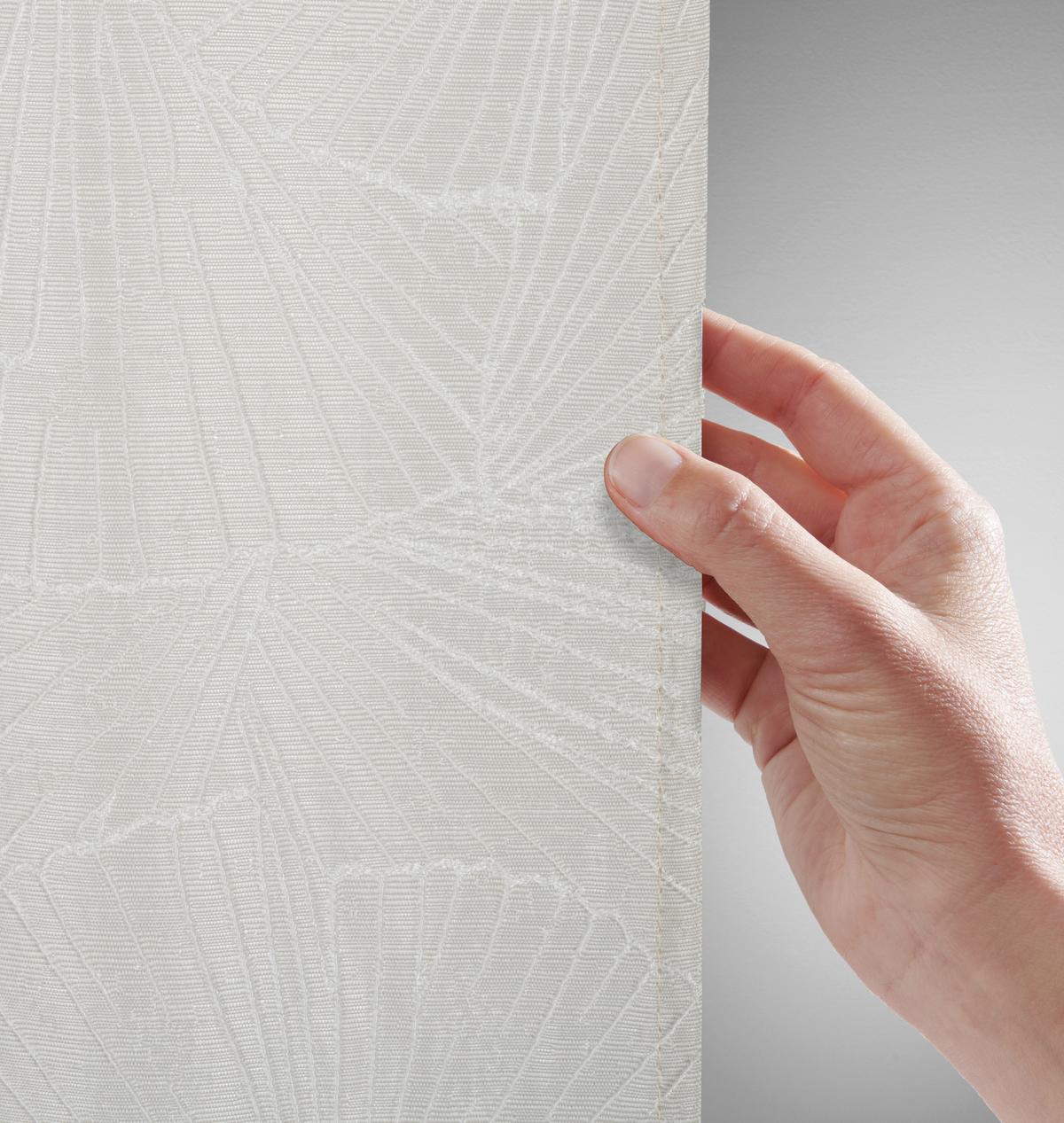 HOTOVÝ ZÁVĚS ALVIS - pískové barvy, Romantický / Rustikální, plast (140/245cm) - Premium Living