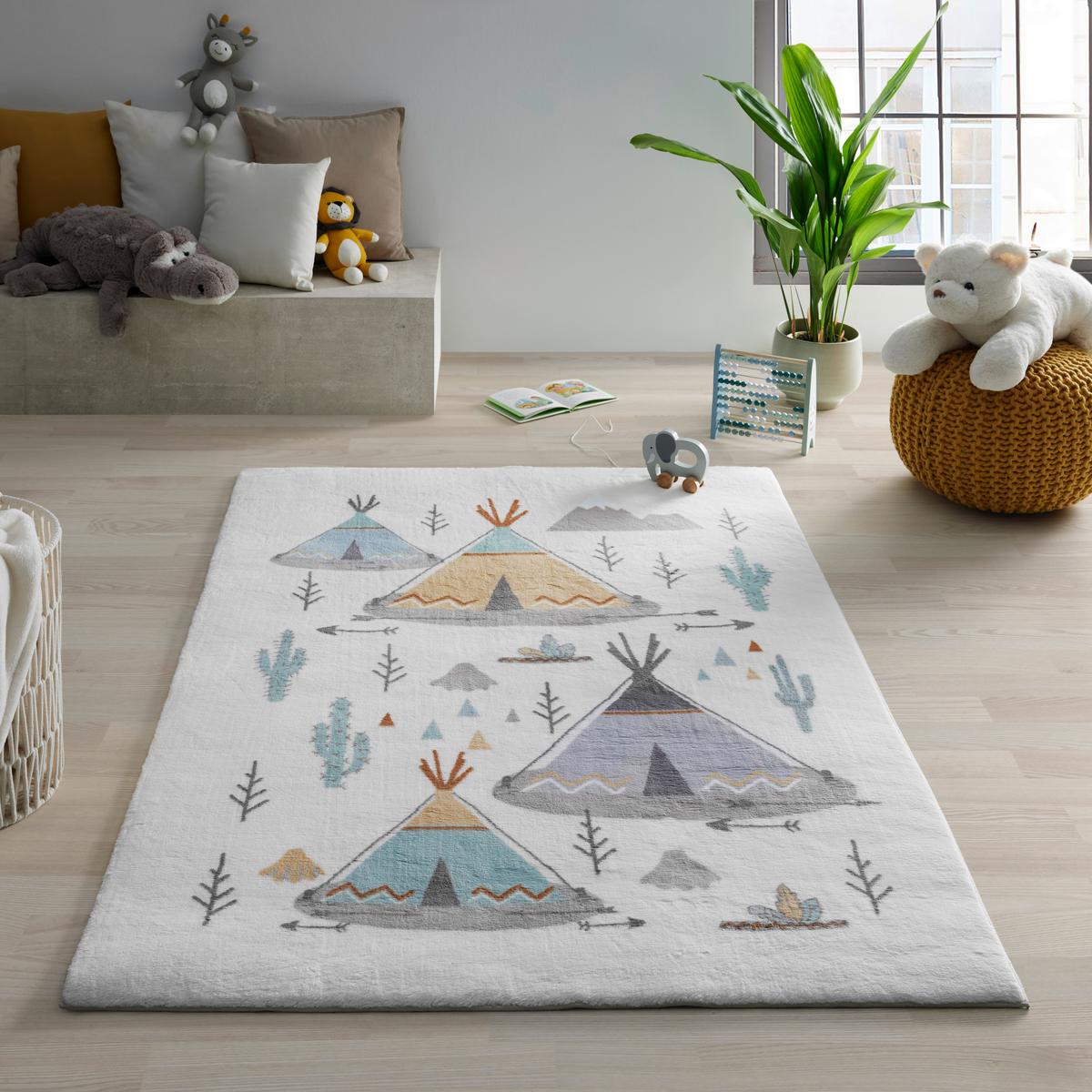DĚTSKÝ KOBEREC Zelt, 120/170cm, krémová - krémová, textil (120/170cm) - Mömax
