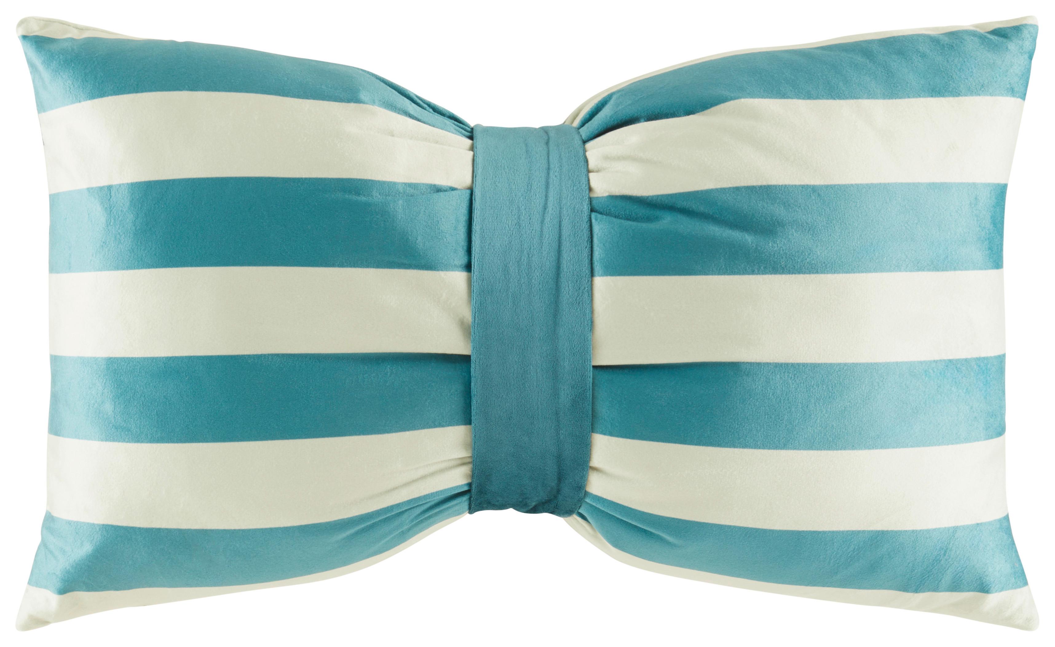 ZIERKISSEN ANGELINA - Blau, MODERN, Textil (30/50cm) - Luca Bessoni