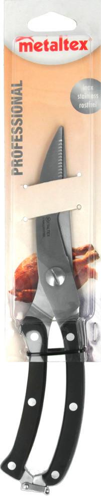 Geflügelschere Mareka Chrom Bxhxt: Ca. 6,8x31,6x1,7 Cm - Edelstahlfarben, Basics, Metall (6,8/31,6/1,7cm) - Metaltex