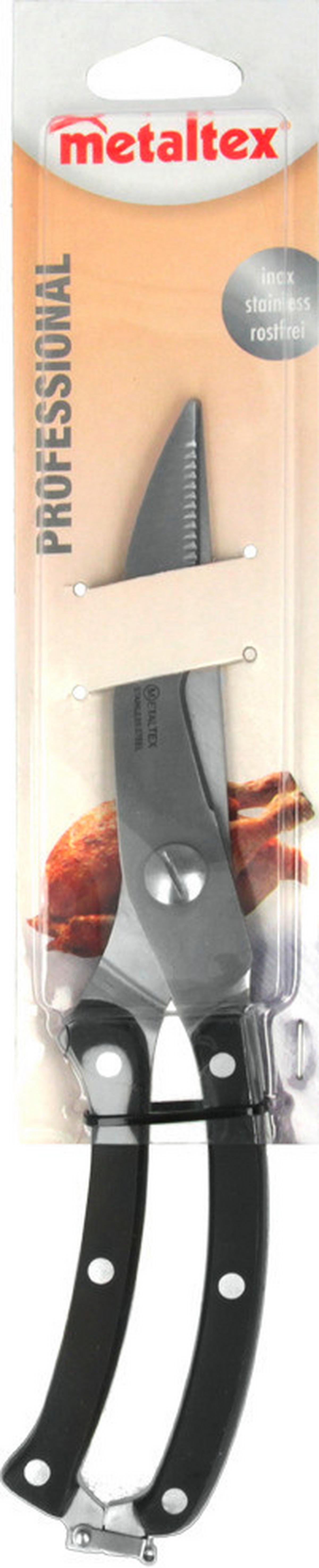 Geflügelschere Mareka Chrom Bxhxt: Ca. 6,8x31,6x1,7 Cm - Edelstahlfarben, Basics, Metall (6,8/31,6/1,7cm) - Metaltex