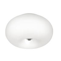 STROPNÉ SVIETIDLO OPTICA - niklová, Konventionell, kov/sklo (28/16cm)