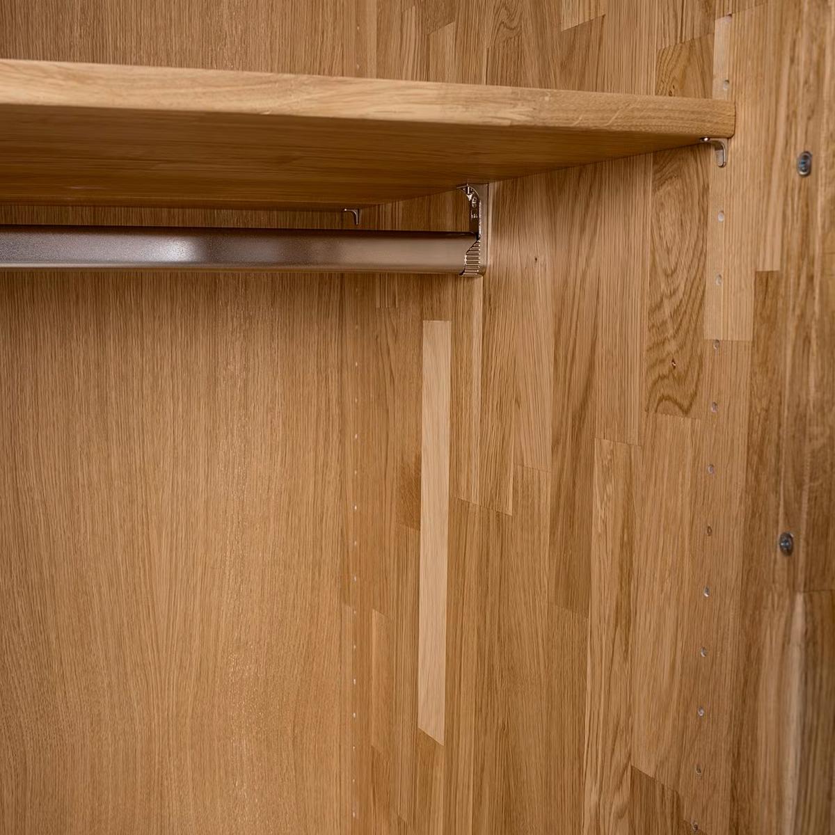 Drehtürenschrank Emilia, Eichefarben B: 302 Cm - Wildeiche/Eichefarben, MODERN, Holz (302/223/62cm) - MID.YOU