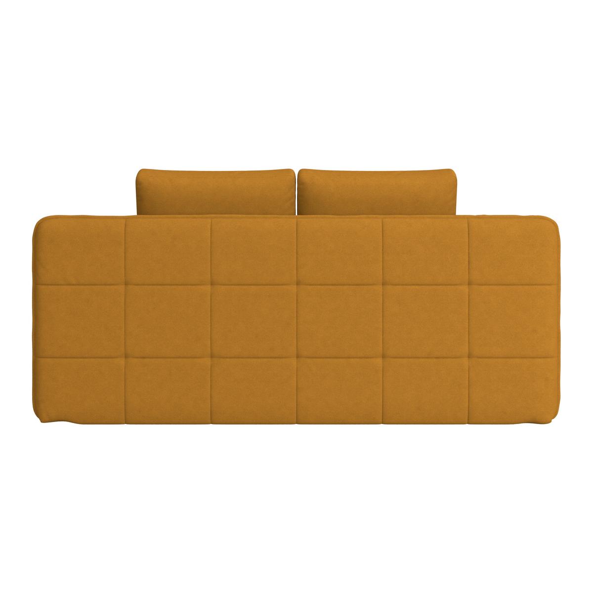 Kanapéágy Alice - sárga, Modern, textil (202/73-92/105cm) - Luca Bessoni