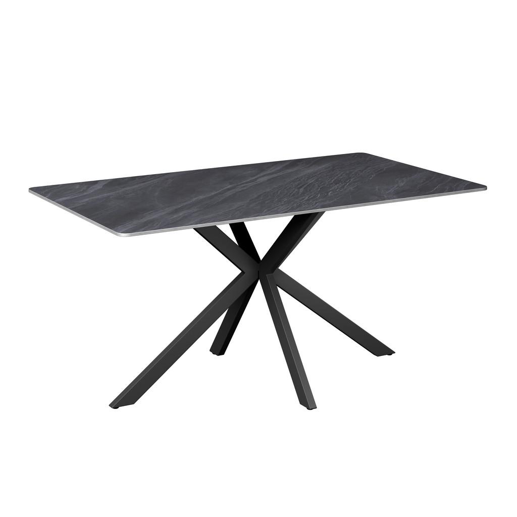 Esstisch Leon Keramik hellgrau, B: 160cm