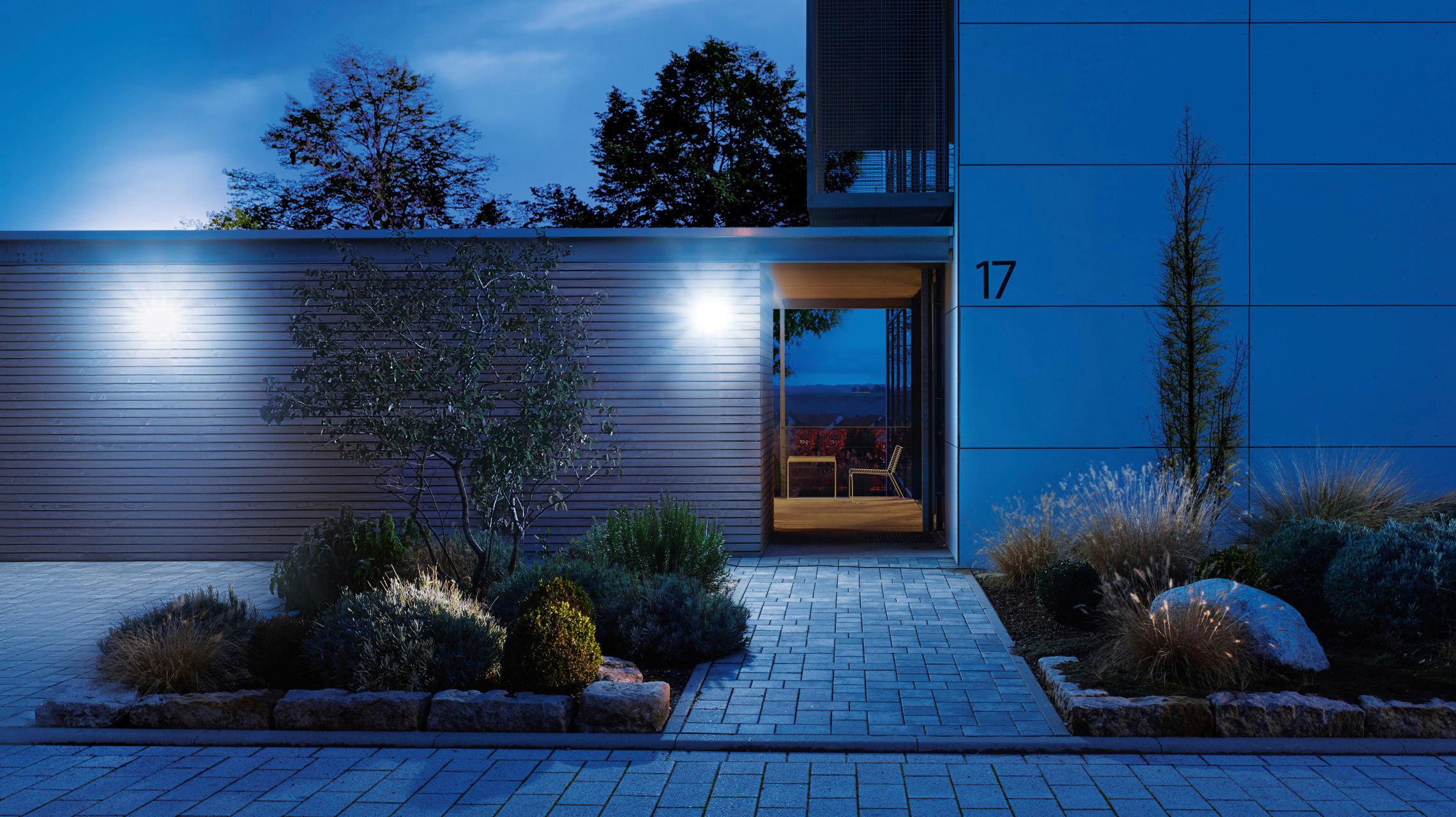 Led-außenleuchte Led Strahler Xled Home 2 - Weiß, Basics, Kunststoff (16,1/18/18,1cm) - Steinel