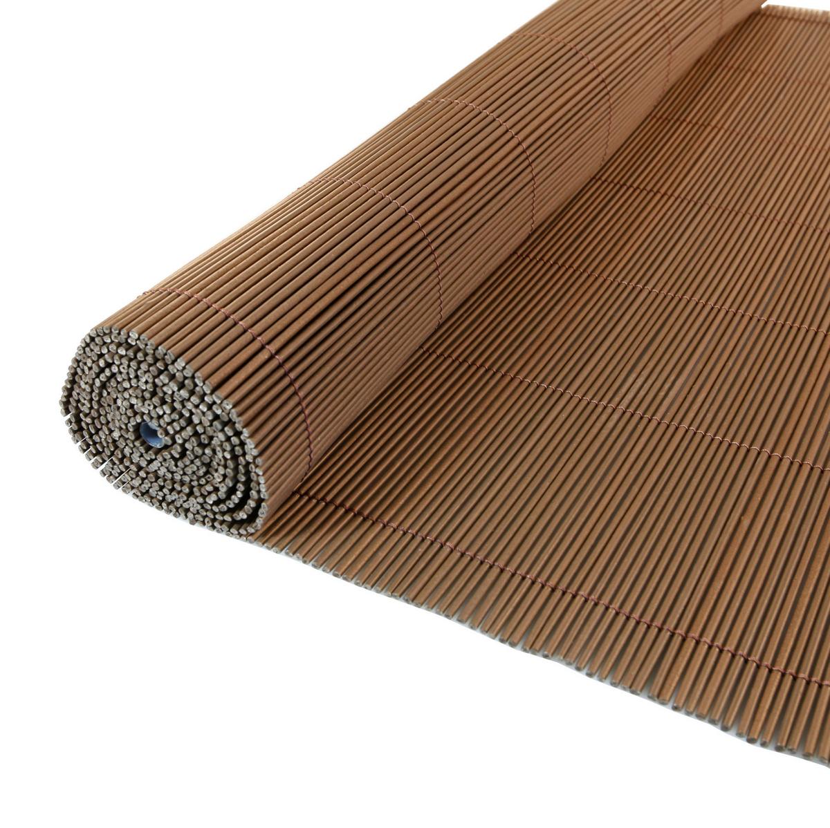 Sichtschutz Mimbre Naturfarben - Naturfarben, Basics, Kunststoff (300/150cm)