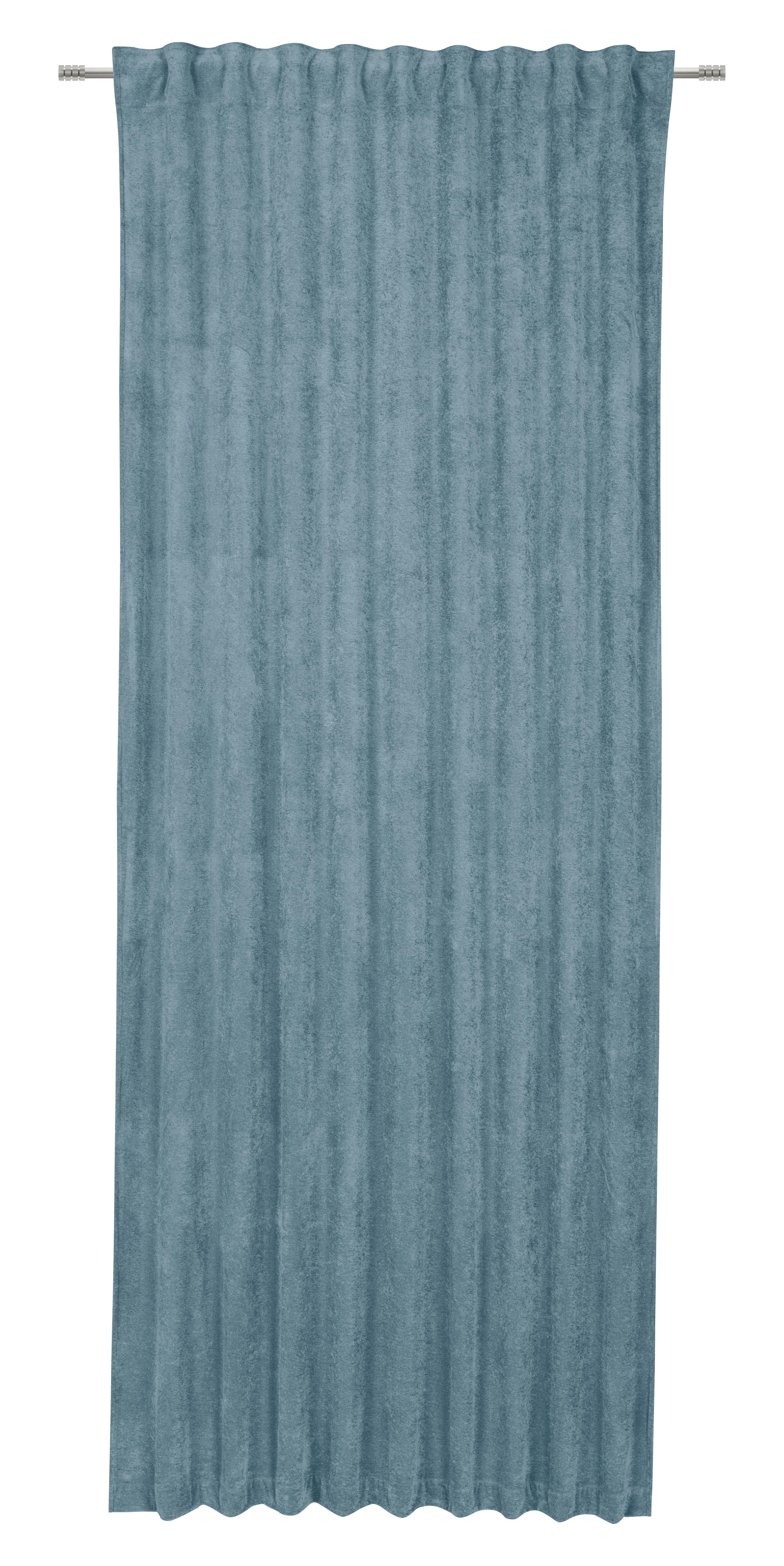 Vorhang mit Multifunktionsband Anika 140x245 cm Blau