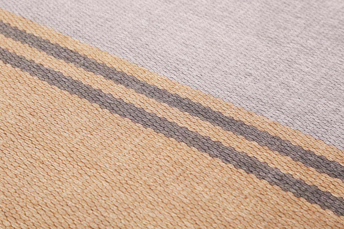 Flachwebteppich Camps Bay Braun/Grau/Orange 120x170 cm - Braun/Orange, KONVENTIONELL, Textil (120/170cm) - Esprit
