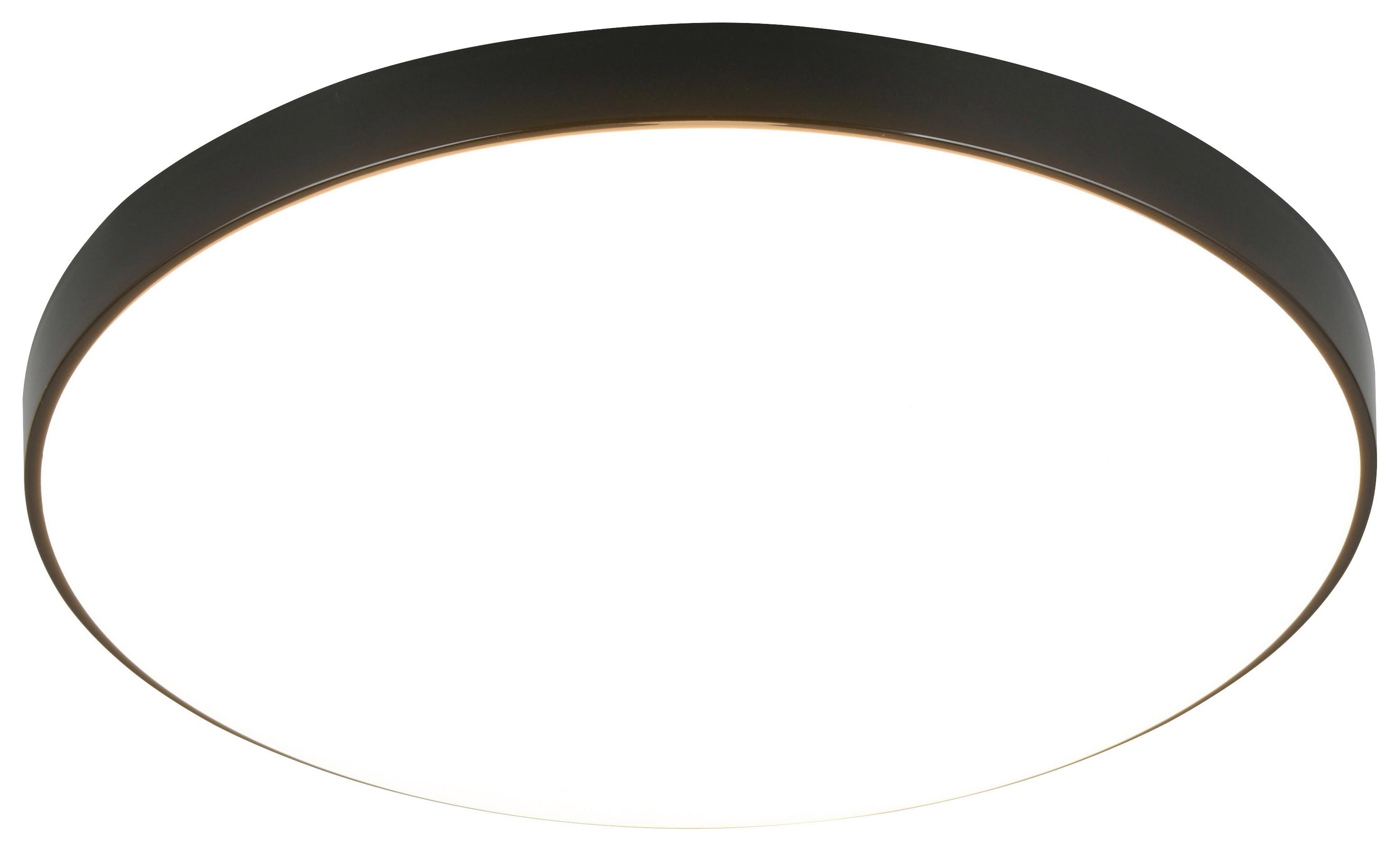 LED-Deckenleuchte Soni - Schwarz, Basics, Kunststoff (27/5,6cm) - Luca Bessoni