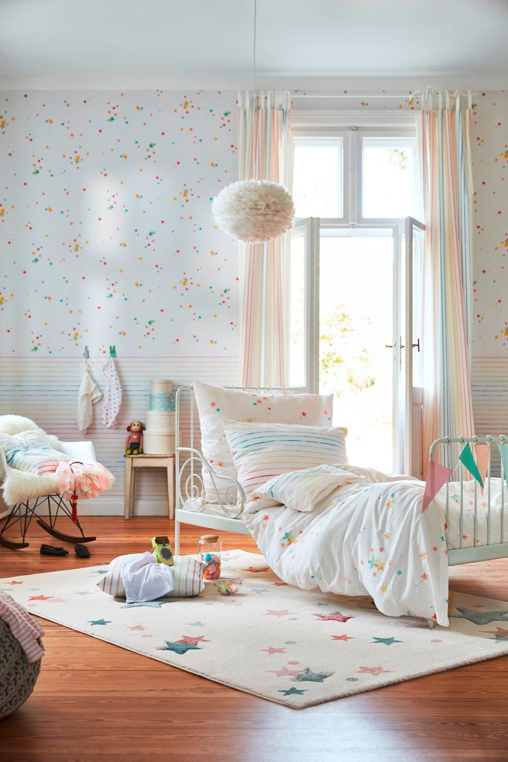 Kinderteppich Jonne - Hellrosa/Weiß, Trend, Textil (160/225cm) - Esprit