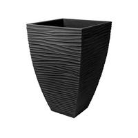 Virágkaspó Sylt - antracit, Konventionell, műanyag (40/40/60cm) - Luca Bessoni