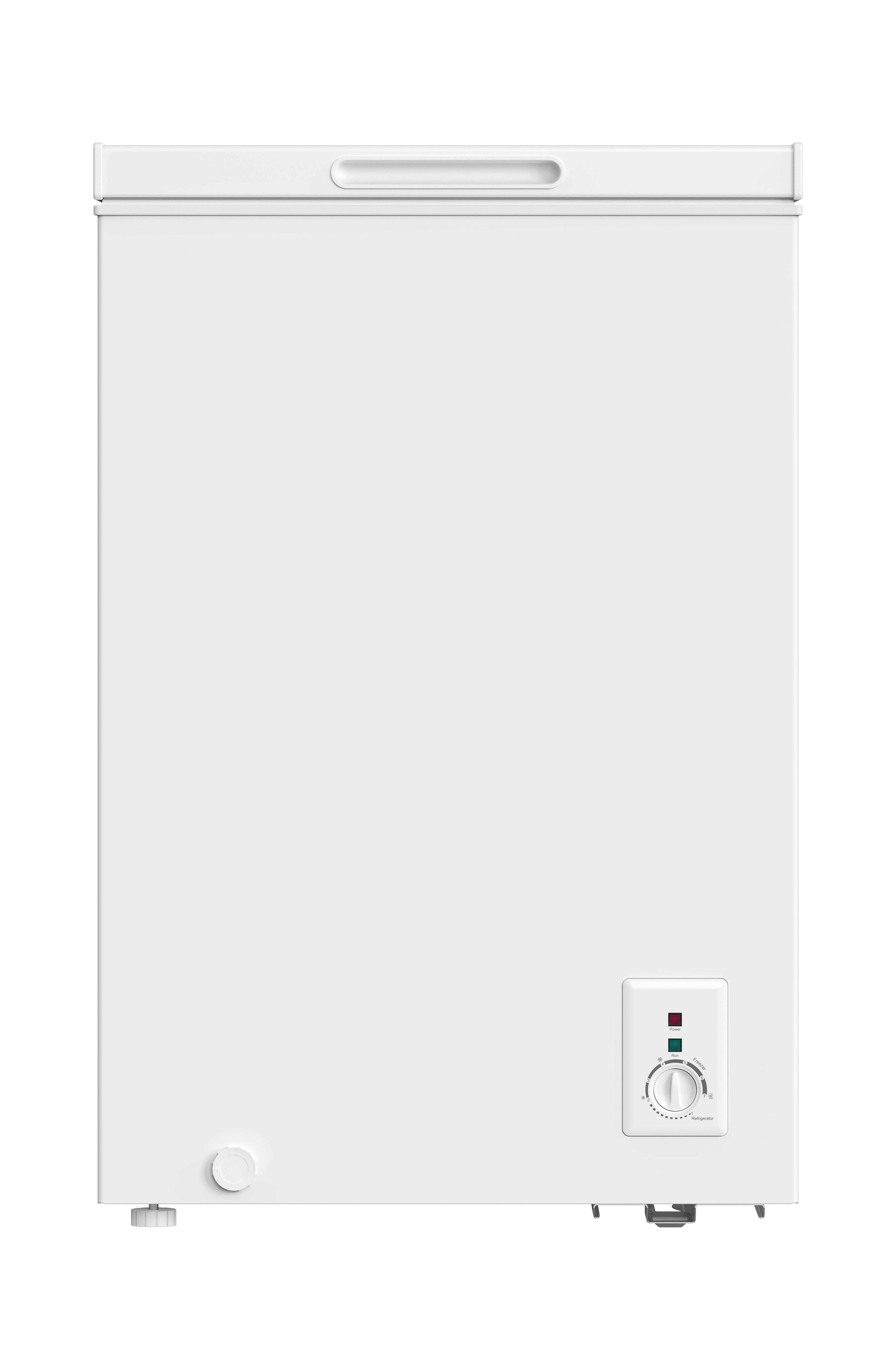 Gefriertruhe Weiß B: 54,5 cm - Weiß, Basics, Kunststoff (54,5/83,5/47,6cm) - PKM