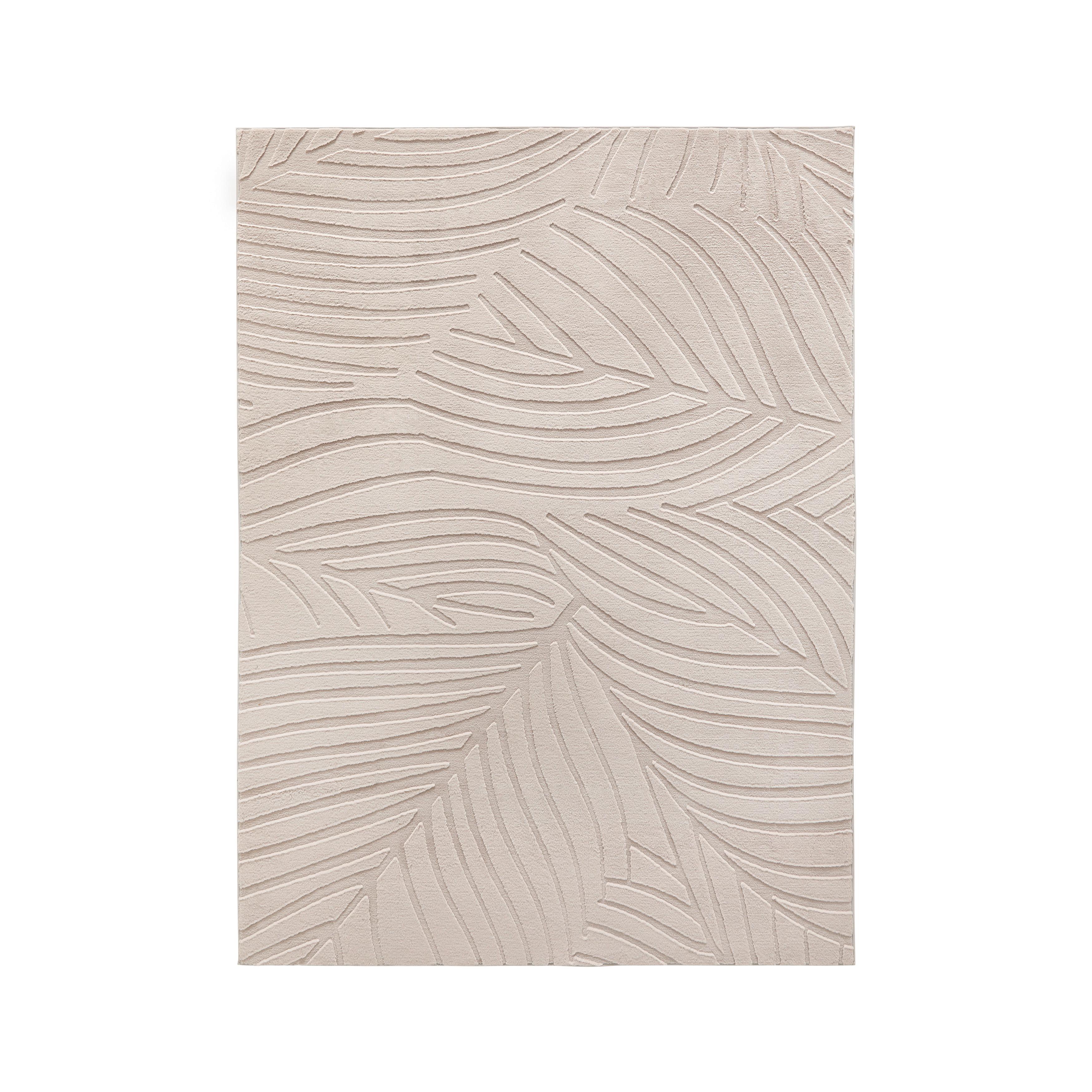 KOŽUŠINOVÝ KOBEREC BLATTA 3 - svetlohnedá, Konventionell, textil (160/220cm) - Mömax