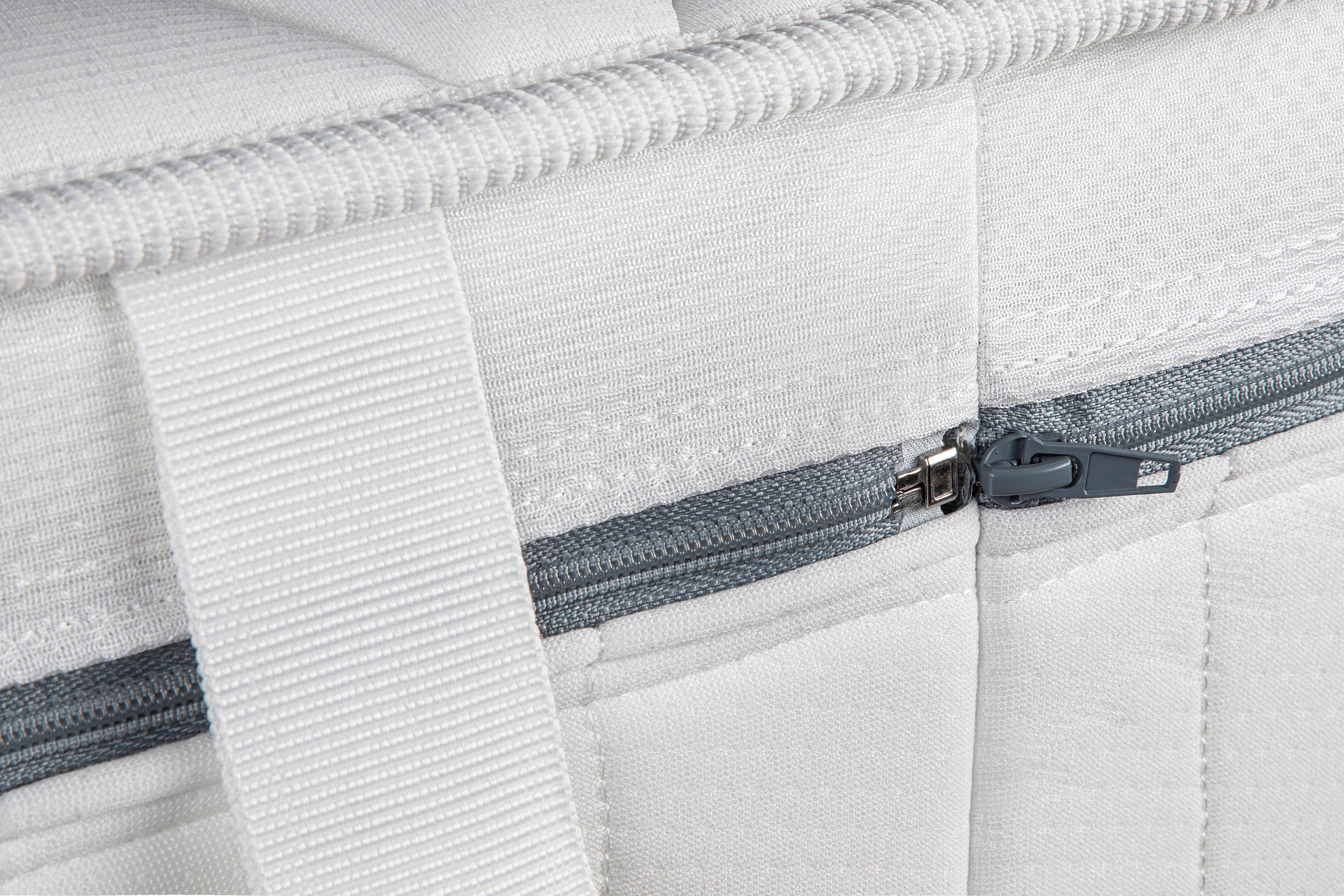 Kaltschaummatratze Air Deluxe 3 D 23 - Weiß, Basics, Textil (90/200cm) - MID.YOU