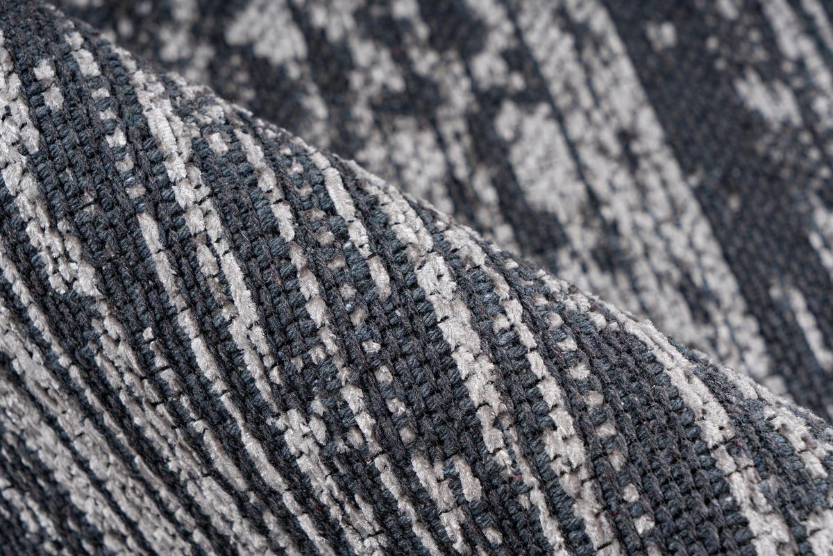 Vintage Teppich Grau Kalevi 160x230 cm - Grau, KONVENTIONELL, Textil (160/230cm)