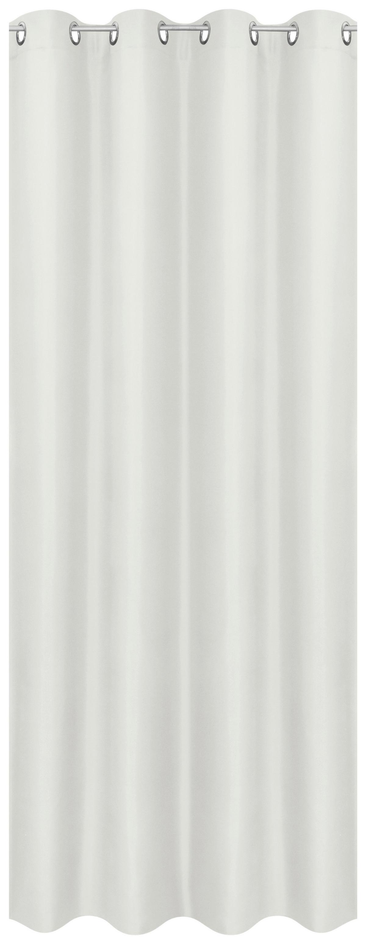 Ringlis Függöny Barnaby - fehér, Konventionell, textil (140/245cm) - Ondega