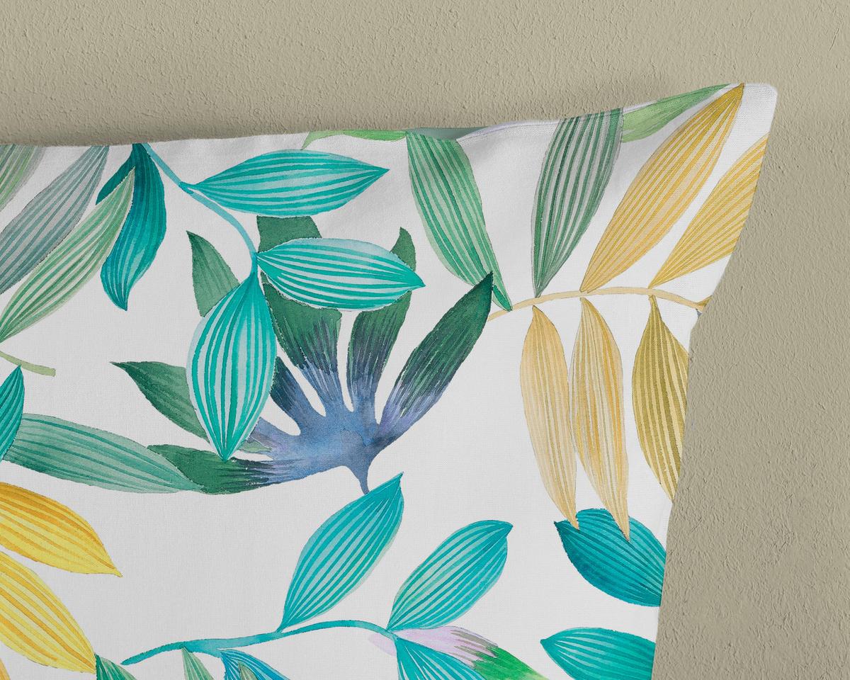 WENDEBETTWÄSCHE MARCUS - Salbeigrün/Multicolor, Design, Textil (140/200cm)
