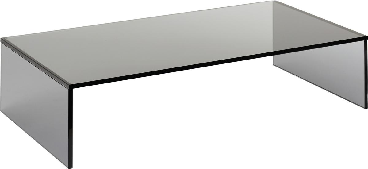 TV-podstavec UNIVERSAL - tmavě šedá, sklo (60/14/30cm) - Mömax