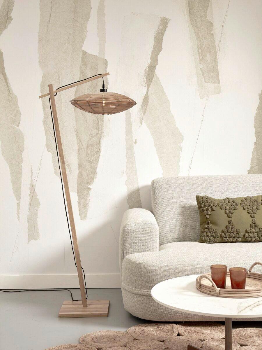 Stehleuchte Tanami/fs/ad/n/4010/n - Naturfarben, Trend (40/63/150cm) - Good & Mojo