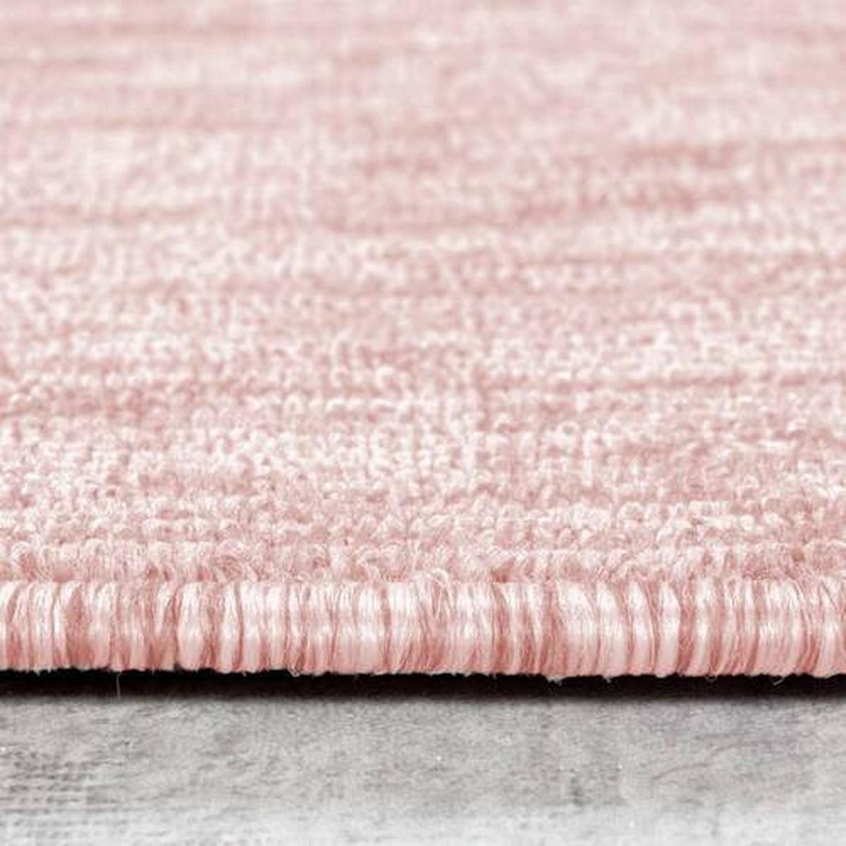 Läufer Nizza - Rosa, Basics, Textil (80/250cm) - Novel