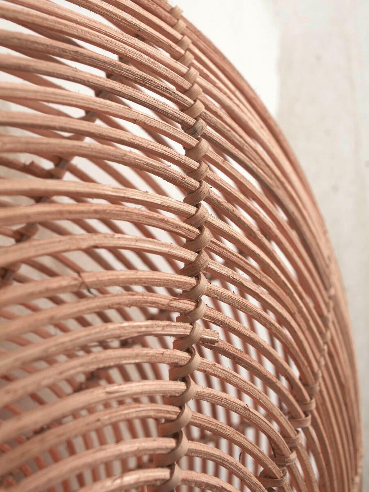 Wandleuchte Tanami/W/5514/N - Naturfarben, Trend, Naturmaterialien (14/55/55cm) - Good & Mojo