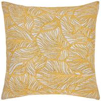Zierkissen Tonia 45x45 cm Polyester Honigfarben mit Zipp - Honig, MODERN, Textil (45/45cm) - Luca Bessoni