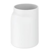 KELÍMEK NA ZUBNÍ KARTÁČEK Hug, 8/11/7,1cm, bílá - bílá, Moderní, plast (8/11/7,1cm) - Premium Living