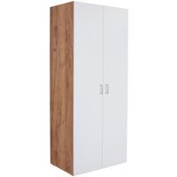 SKŘÍŇ NA ŠANONY TIO - bílá/barvy dubu, Konvenční, kompozitní dřevo (80/183/37,5cm)