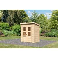 Gartenhaus Kappeln 2 39545 KAPPELN 2 - Fichtefarben, Basics, Holz (182/122/220cm)