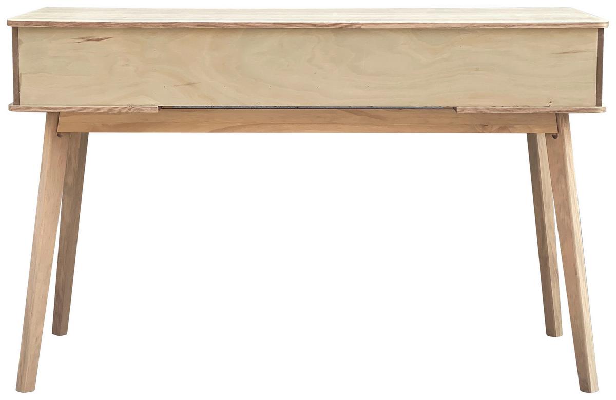 Schreibtisch Skandy Naturfarben - přírodní barvy, Moderní, dřevo/kompozitní dřevo (120/75/48cm) - Premium Living