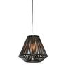 Hängeleuchte Merapi Schwarz B: 30 Cm - Schwarz, Trend, Holz (30/30/30cm) - Good & Mojo