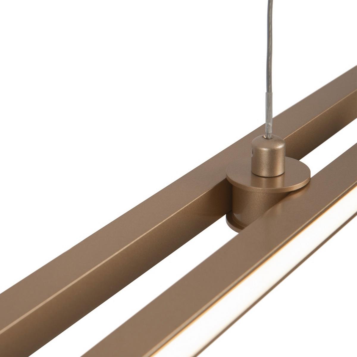 Pendelleuchte Halo - Messingfarben, MODERN, Metall (150/1,5/15,5cm) - MAYTONI