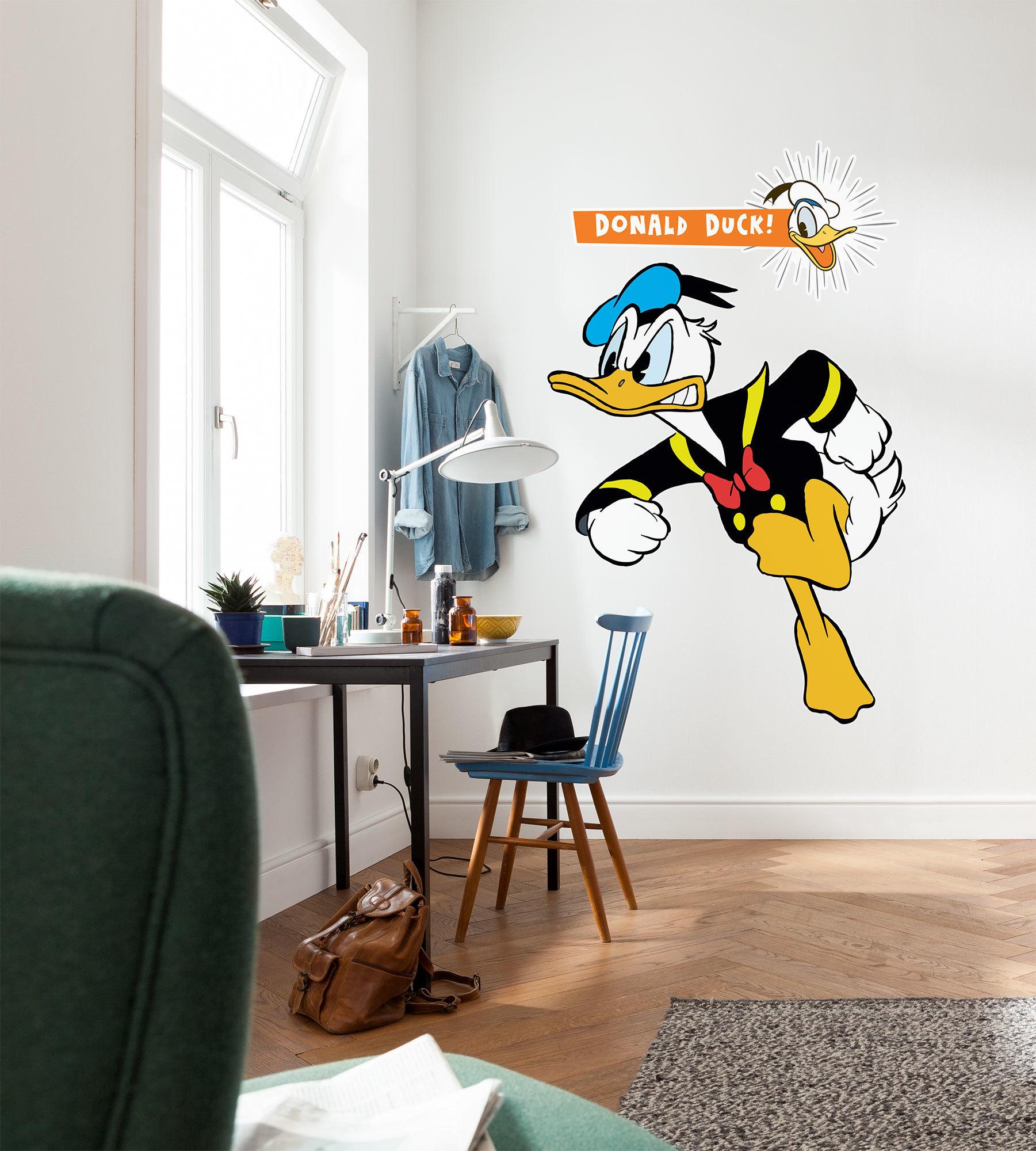 Fototapete 12424 Donald Angry Xxl - Multicolor, Trend, Papier (127/200cm) - Komar