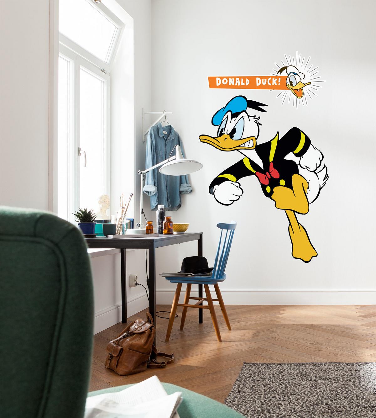 Fototapete 12424 Donald Angry Xxl - Multicolor, Trend, Papier (127/200cm) - Komar