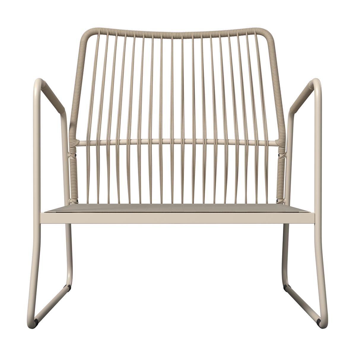 SADA NA BALKON MALE - béžová, Moderní, kov/textil (85,5/68/78,5cm)