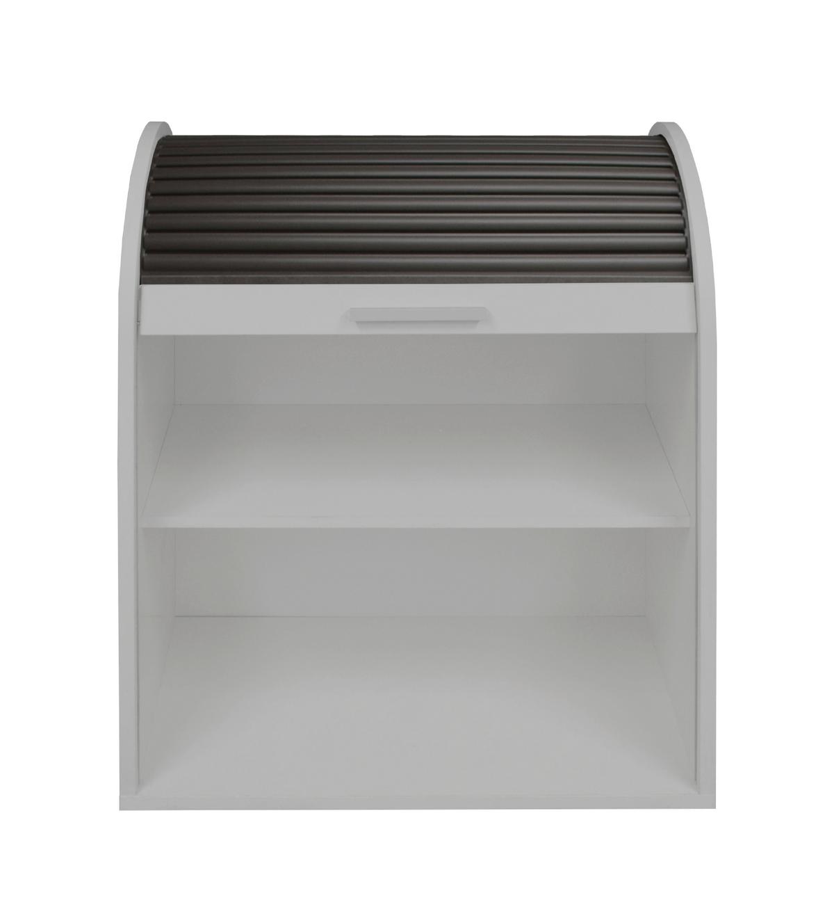Aktenschrank Grau/graphitfarben B: 69 Cm - Graphitfarben/Grau, MODERN, Holzwerkstoff/Kunststoff (69/85/44cm) - Livetastic