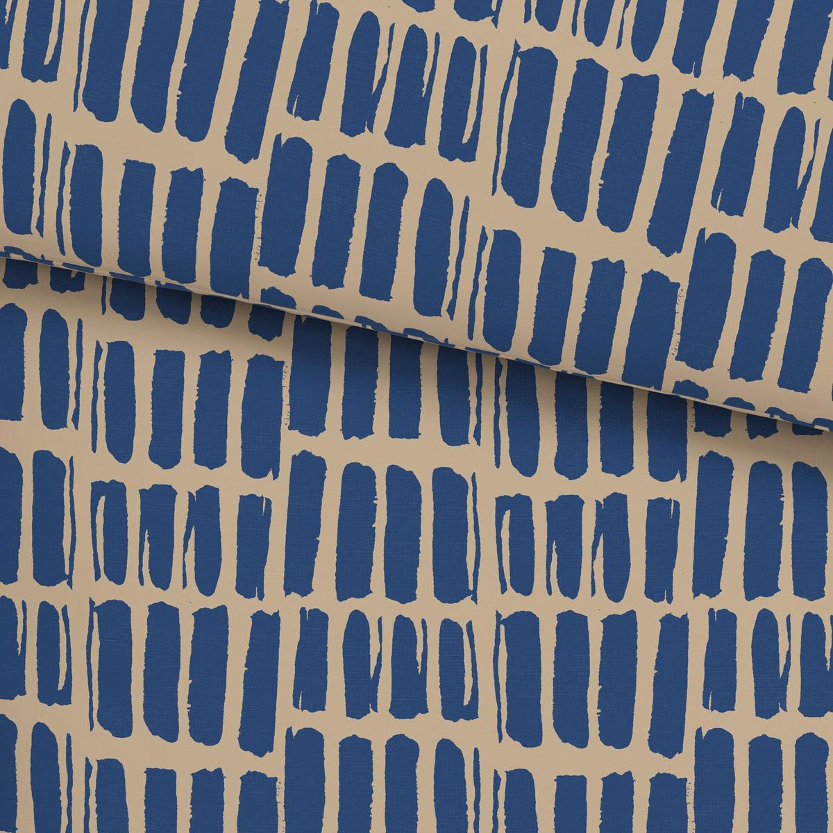 Povlečení Adam, 70/90 140/200cm - modrá/béžová, Moderní, textil (140/200cm) - Mömax