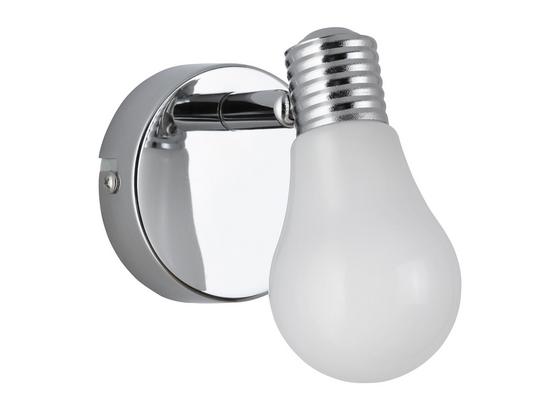 Bodové Svítidlo Bahar - bílá/barvy stříbra, Romantický / Rustikální, kov/umělá hmota (8/9,5cm) - Modern Living Bodové Svítidlo Bahar - bílá/barvy stříbra, Romantický / Rustikální, kov/umělá hmota (8/9,5cm) - Modern Living