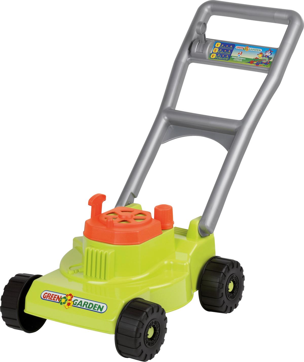 Kinderrasenmäher Freddy Kunststoff Grün/orange H: 48cm - Orange/Grün, Kunststoff (55/27/48cm)