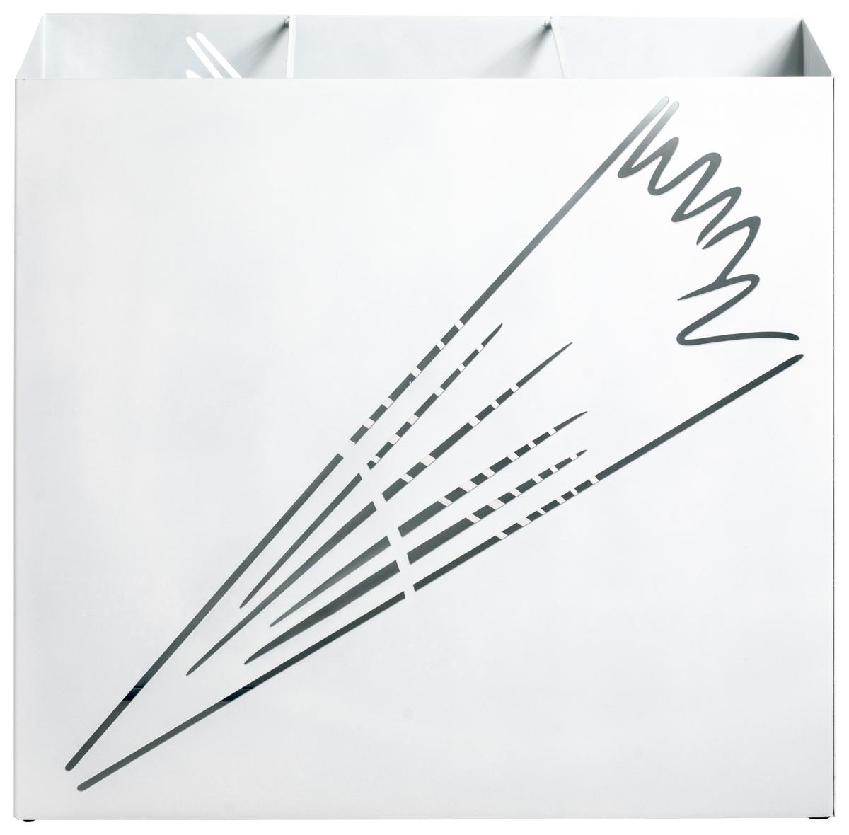 Schirmständer Klaus 22368 - Weiß, MODERN, Metall (50/48/16cm)