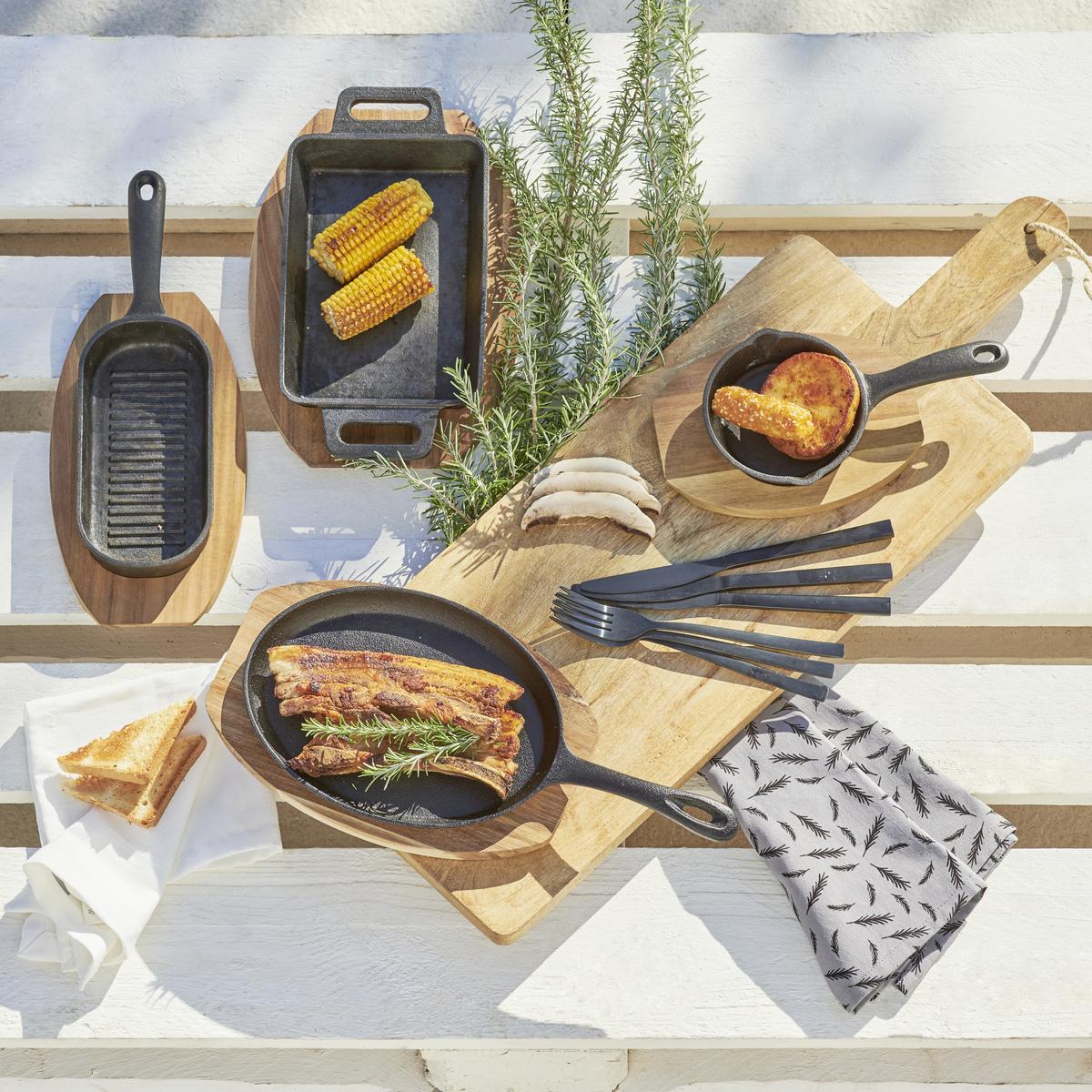 Servírovací kotlík Gourmet - černá, Konvenční, kov (14/8cm) - Mömax