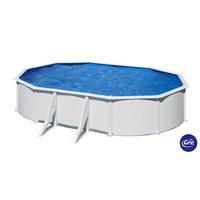 Pool-set Bora Bora - Weiß, KONVENTIONELL, Metall (610/375/120cm) - Gre