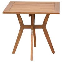 Balkontisch Akazienholz L 70 cm - Naturfarben, MODERN, Holz (70/70/65cm) - Gardenson