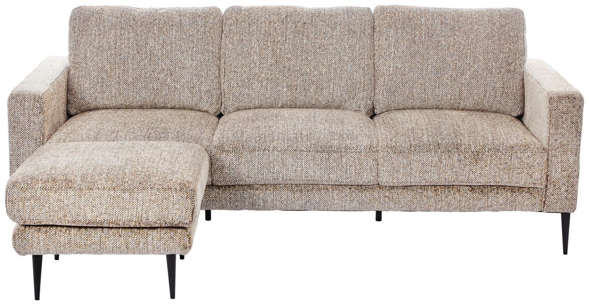3-sitzer-sofa Parma Multicolor B: 208 Cm - Multicolor/Schwarz, Basics, Holz/Textil (208/83/151cm) - Livetastic