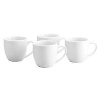 Kaffeebecherset Weiß, 320ml - Weiß, Basics, Keramik (9/9cm) - Creatable