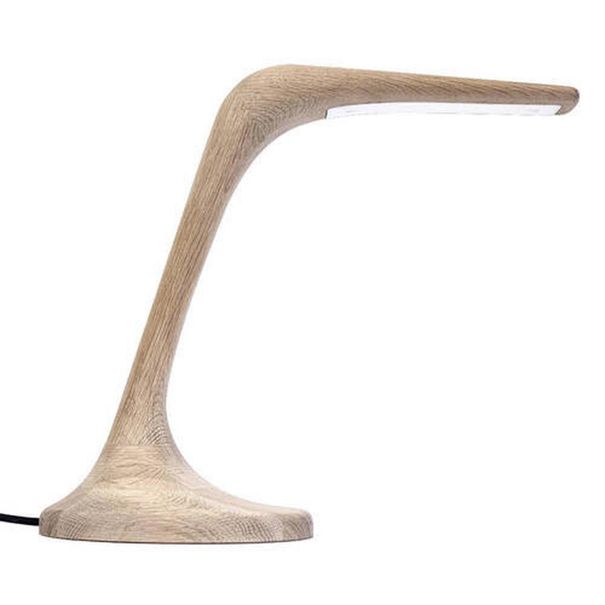 LED-Schreibtischleuchte 7010103 Concordia - Eichefarben, Natur, Holz (35cm)