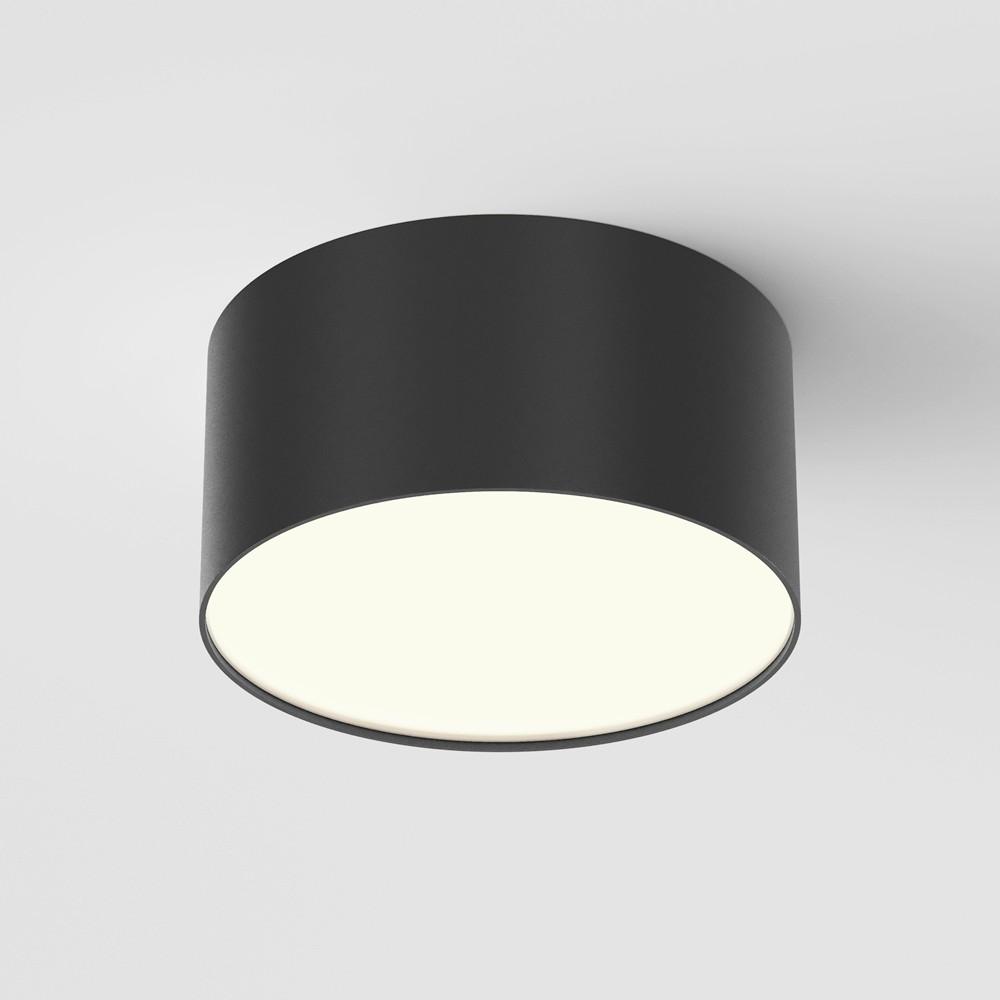 DECKENLEUCHTE ZON - Schwarz, MODERN, Metall (12/6cm) - MAYTONI